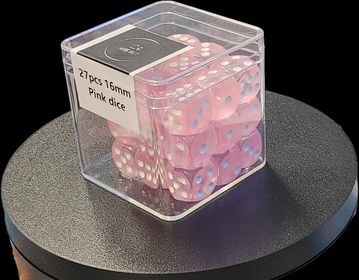 Regular D6 27pcs 16mm Dice - Various Colours