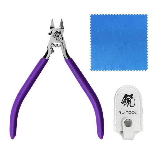 1-Inch Precision Pliers by Ruitool - Purple