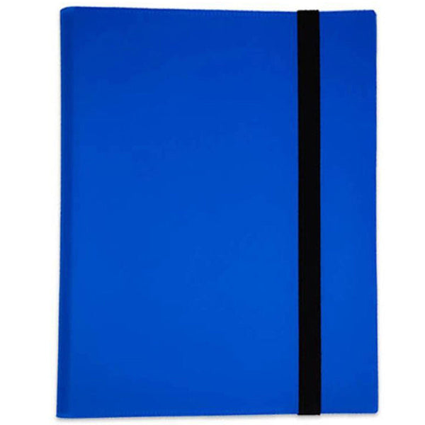 9 Pocket Trading Card Album Folder/Binder - Blue light