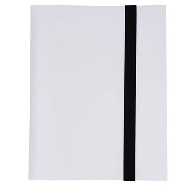 9 Pocket Trading Card Album Folder/Binder - White
