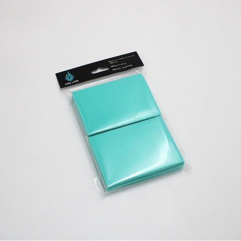 Fire Lion 100 Card Sleeves -Aqua