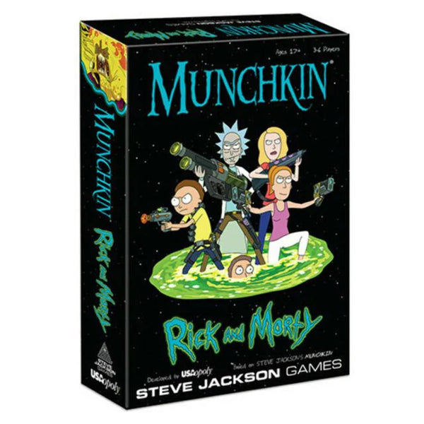 Munchkin Rick and Morty Card Game - Steven Jackson Games