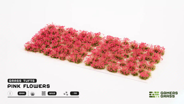 Pink Flowers (6mm)