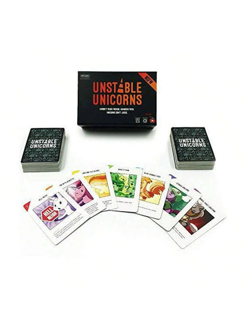 UNSTABLE UNICORNS BLACK NSFW CARD GAME
