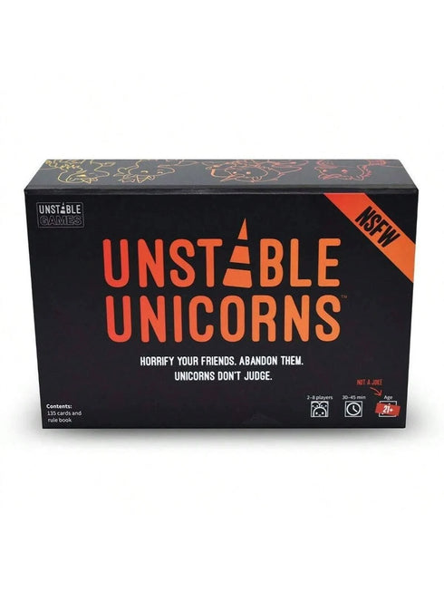 UNSTABLE UNICORNS BLACK NSFW CARD GAME