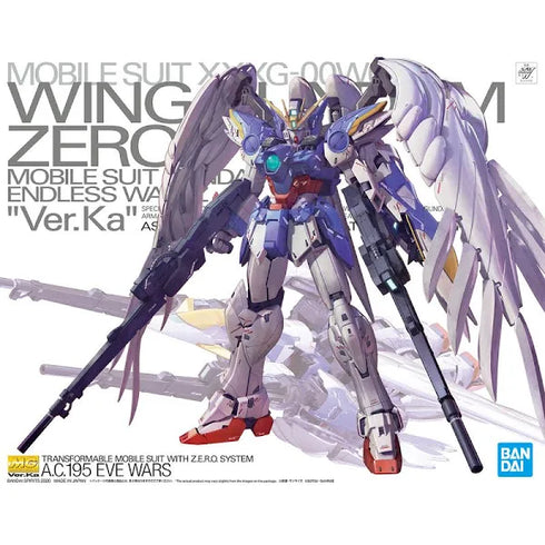 GUNDAM - HOBBY KIT MG 1/100 - WING ZERO GUNDAM VER.KA