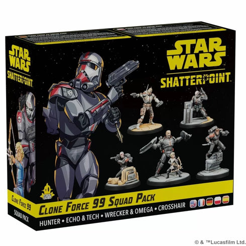 Star Wars Shatterpoint - Clone Force 99 Squad Pack-