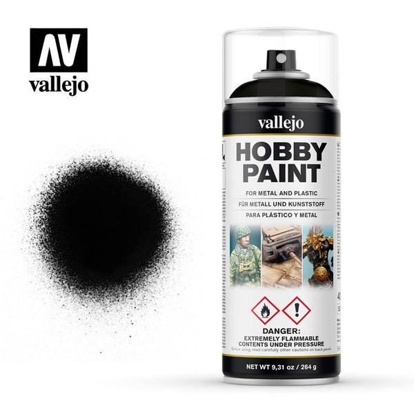 Vallejo Aerosol - Black Primer 400ml