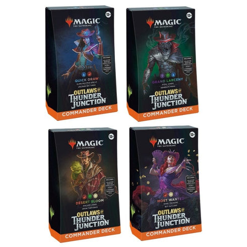 MAGIC THE GATHERING COMMANDER MASTERS COMMANDER DECK: Magic Outlaws of Thunder Junction Commander Deck
