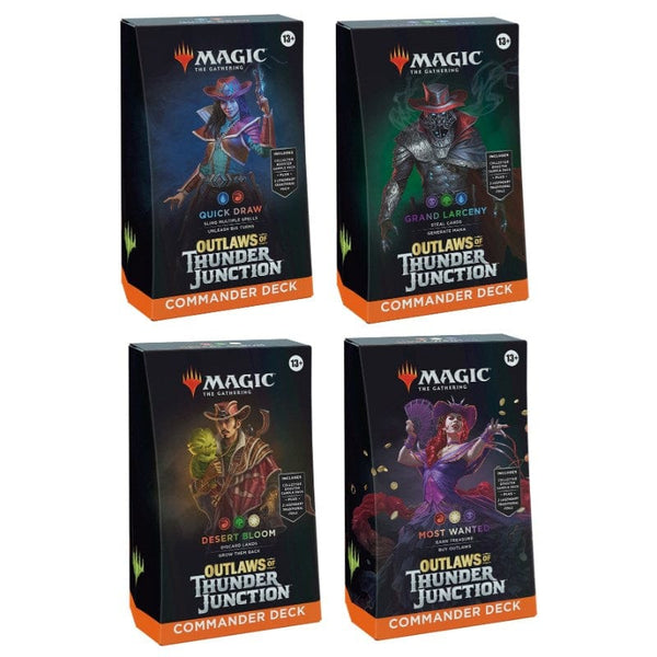 MAGIC THE GATHERING COMMANDER MASTERS COMMANDER DECK: Magic Outlaws of Thunder Junction Commander Deck