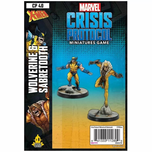 Marvel Crisis Protocol: Wolverine and Sabertooth