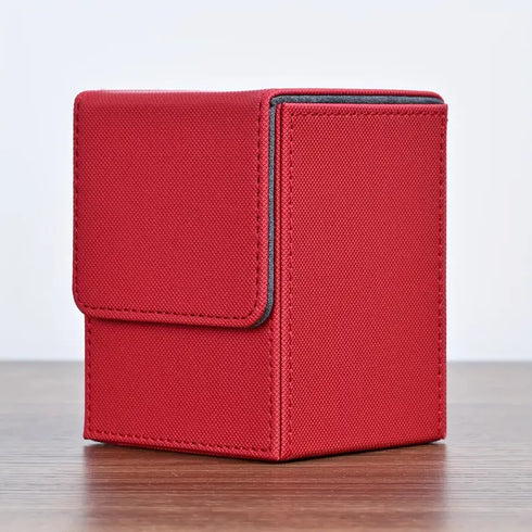 Trading card deck box leather : Various