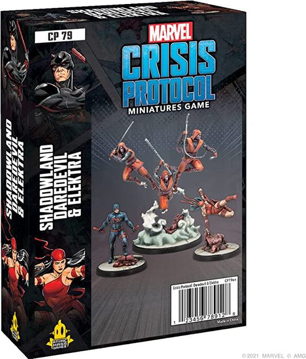 Marvel Crisis Protocol: Shadowland Daredevil and Elektra