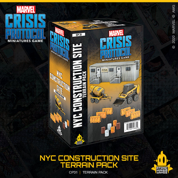 Marvel Crisis Protocol: NYC Construction Site Terrain