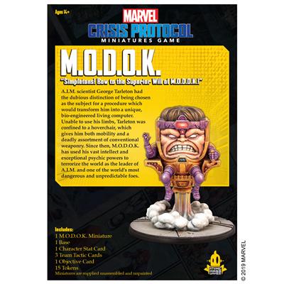 Marvel Crisis Protocol: Modok.