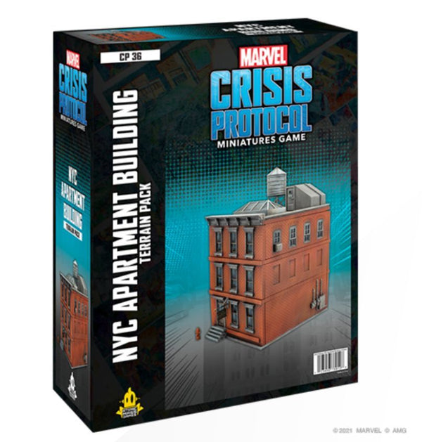 Marvel Crisis Protocol: NYC Apartment Building Terrain