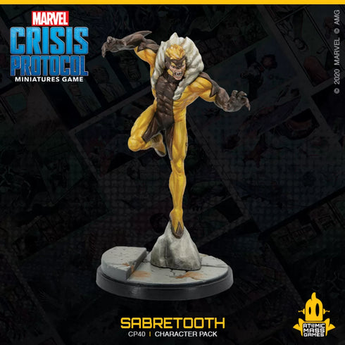 Marvel Crisis Protocol: Wolverine and Sabertooth