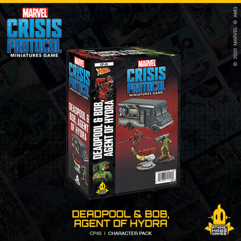 Marvel Crisis Protocol: Deadpool and Bob Agent of Hydra