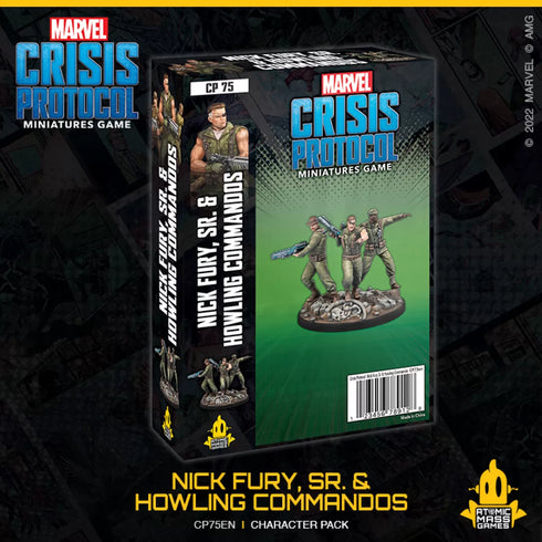 Marvel Crisis Protocol: Nick Fury, SR. & Howling Commandos