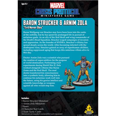 MARVEL: CRISIS PROTOCOL : BARON STRUCKER & ARNIM ZOLA