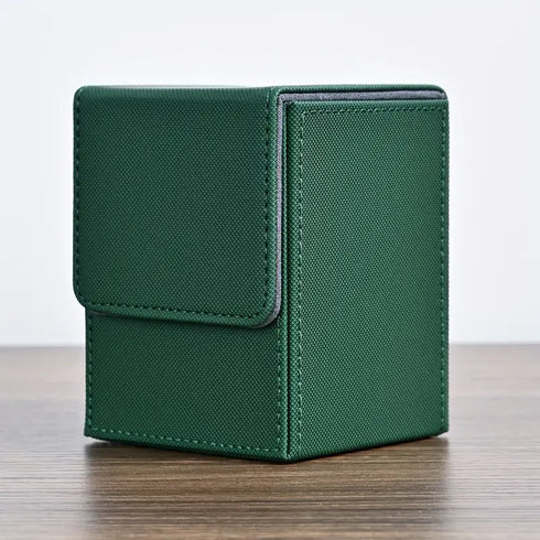 Trading card deck box leather : Various