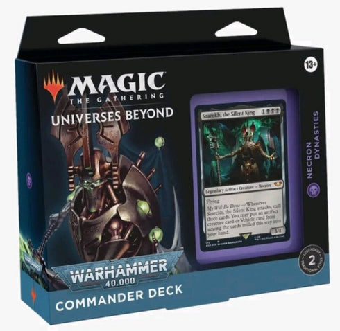 Magic The Gathering - MTG -Warhammer 40K Commander Deck - NECRON DYNASTIES