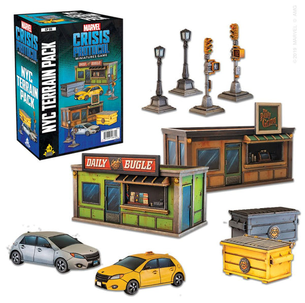 Marvel Crisis Protocol: NYC Terrain Pack Expansion