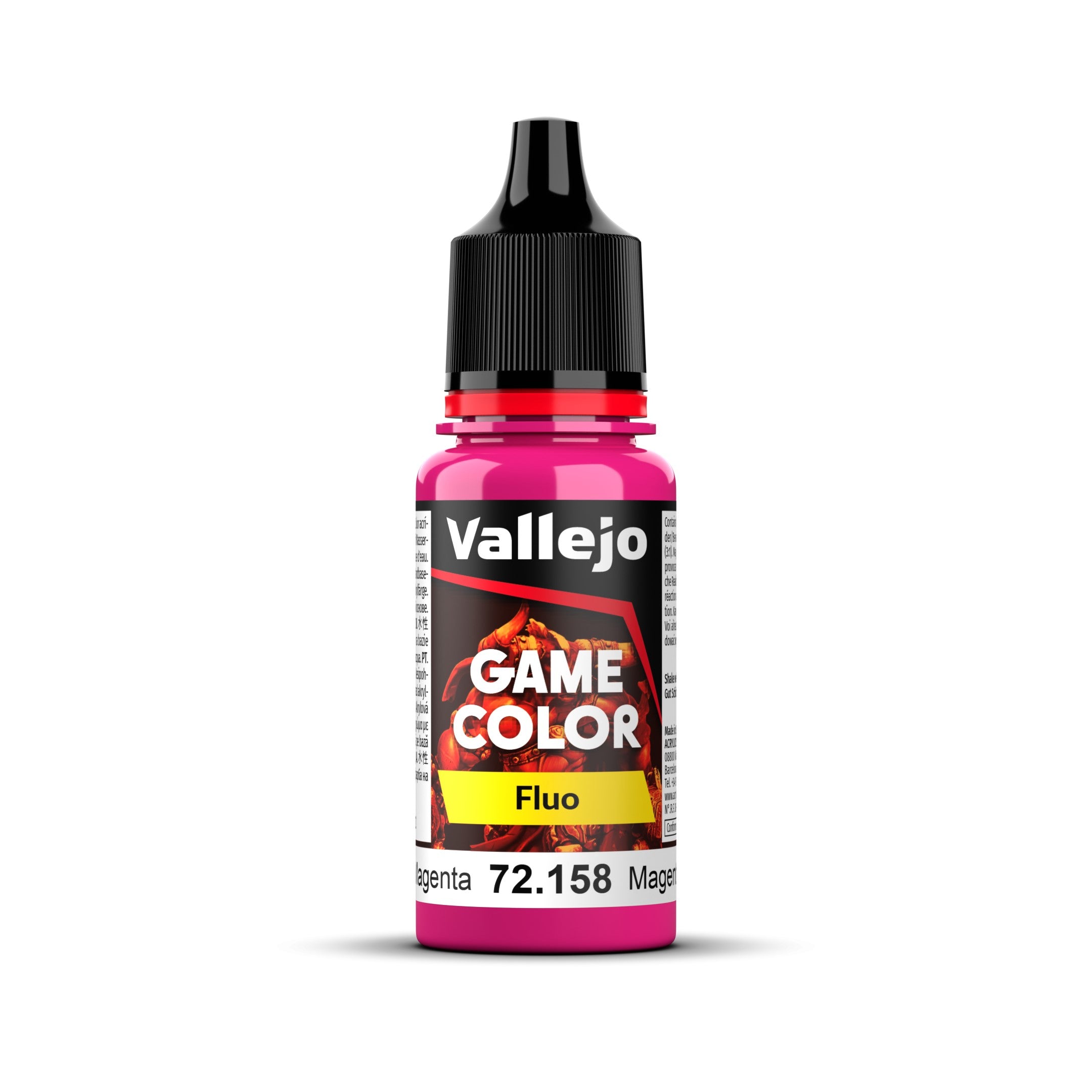 Vallejo Model Color Fluorescent Magenta 18ml