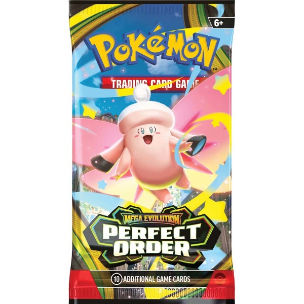 Pokemon Mega Evolution: Perfect Order Booster Pack – Online Store