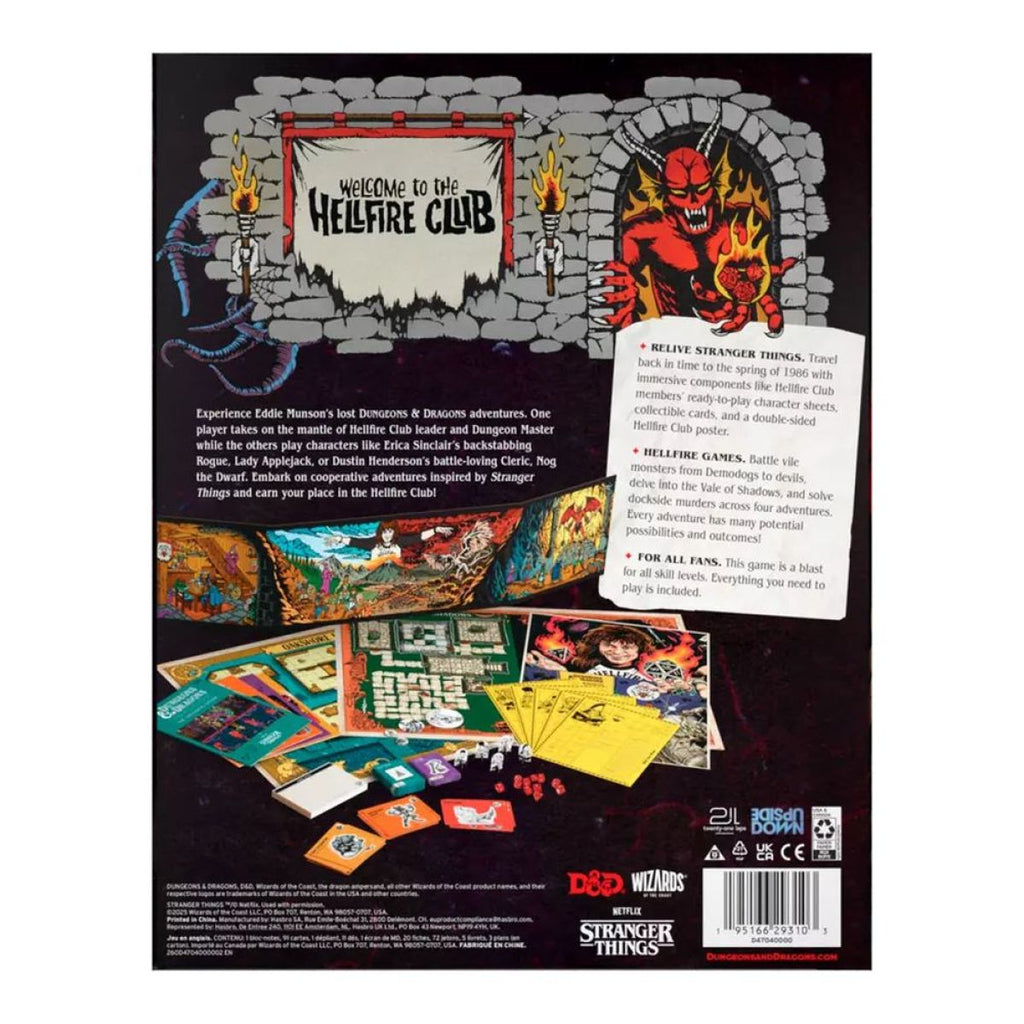 D&D Stranger Things: Welcome to the Hellfire Club