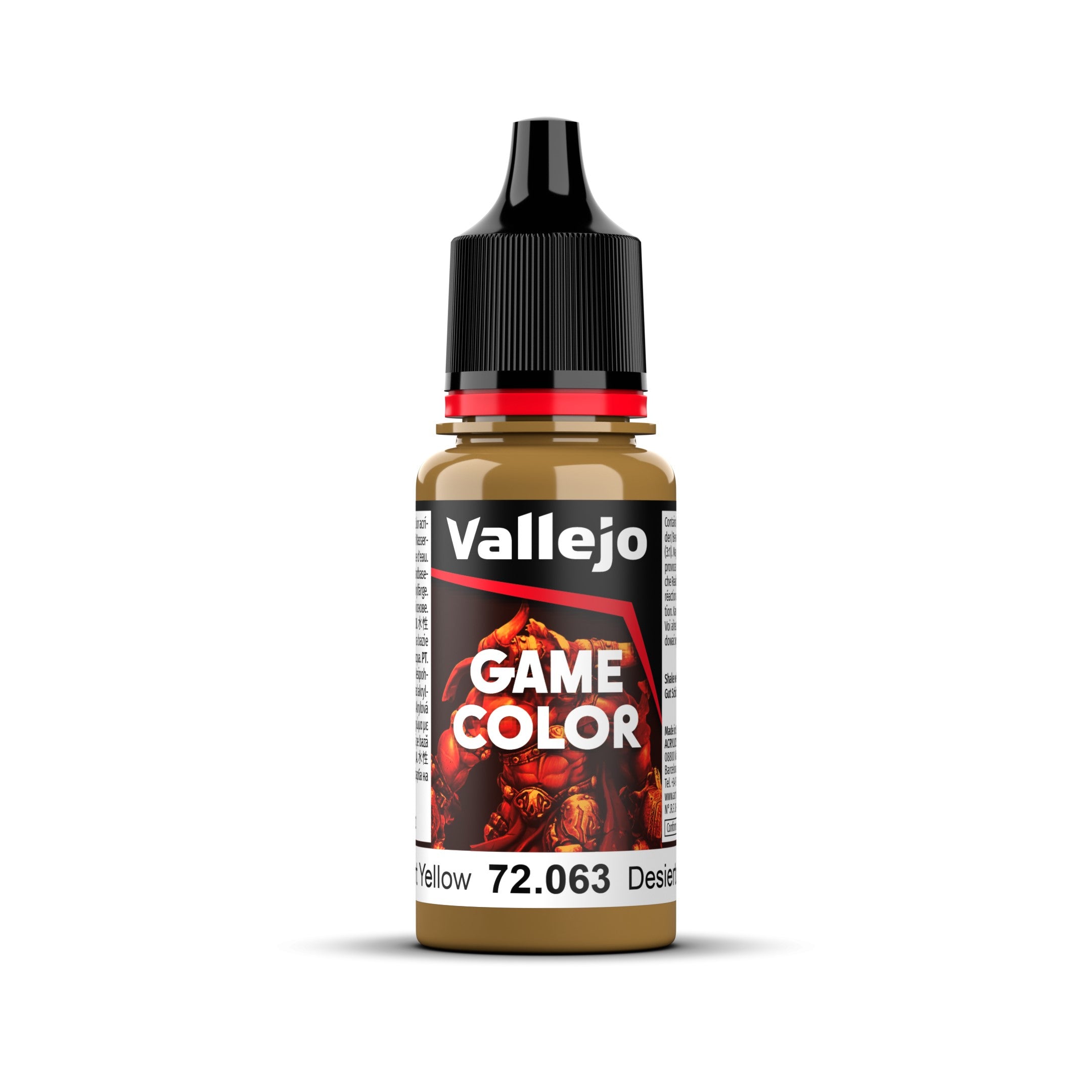 Vallejo Model Color Desert Yellow 18ml