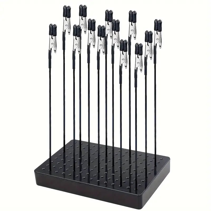 Painting Stand Base And 10pcs Alligator Clip Stick Set