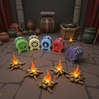 Tally Tracker for Magic: The Gathering Card Game: Accessories, Elemental Energy MTG Life Counter