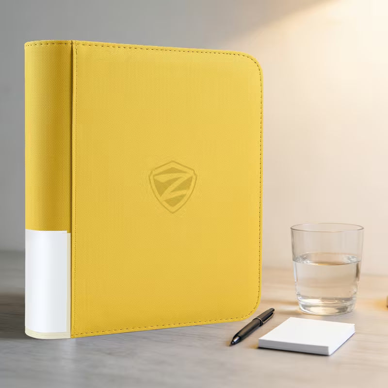 Premium Z 360 Side Loading Pocket Zip Binder – 9 Pocket Trading Card Album Folder