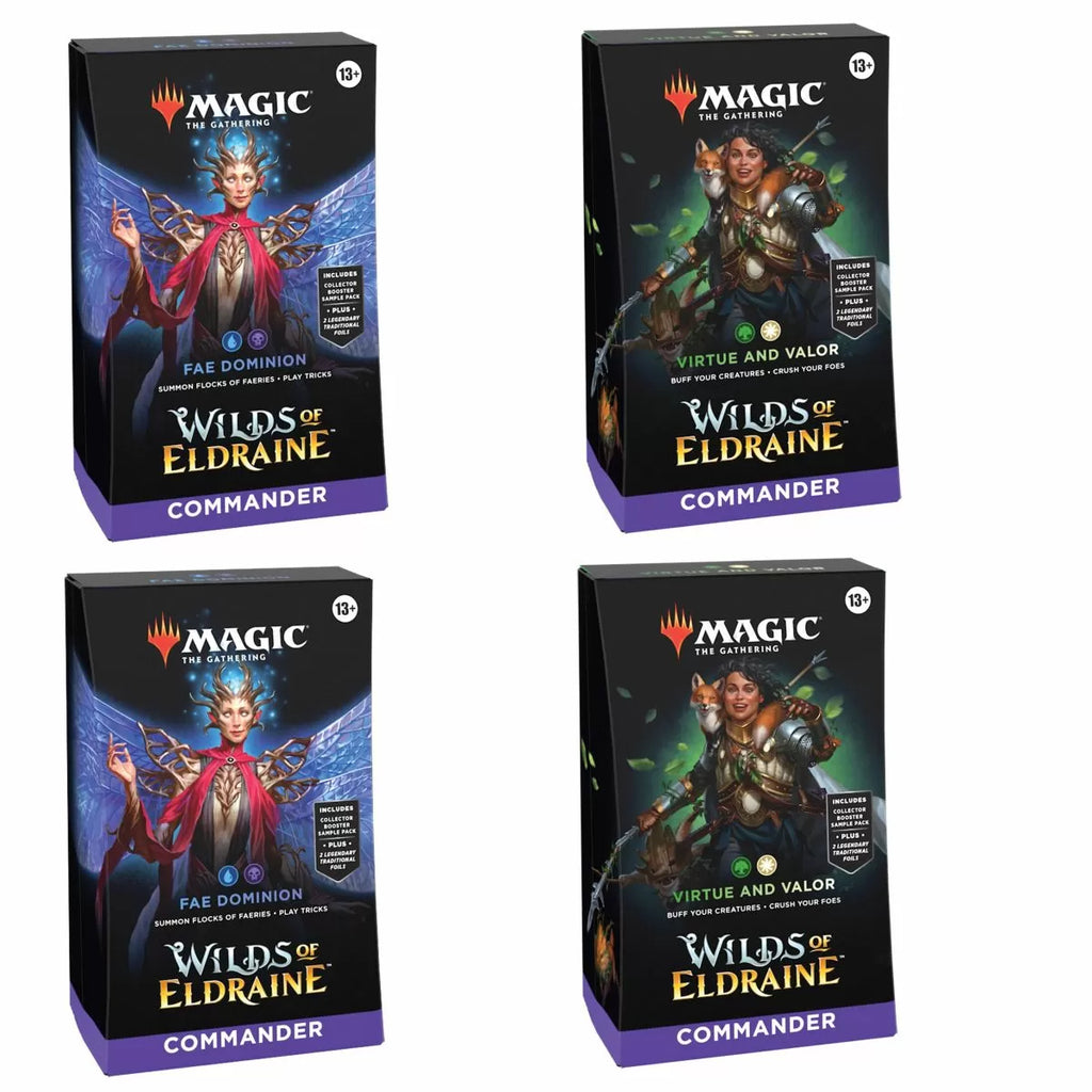 MAGIC THE GATHERING COMMANDER MASTERS COMMANDER DECK: Wilds of Eldraine Commander Deck