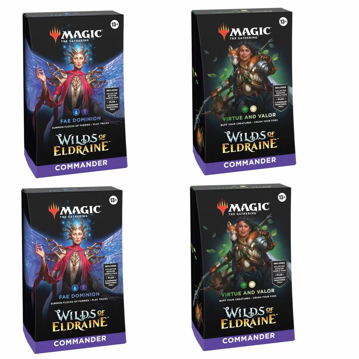 MAGIC THE GATHERING COMMANDER MASTERS COMMANDER DECK: Wilds of Eldraine Commander Deck
