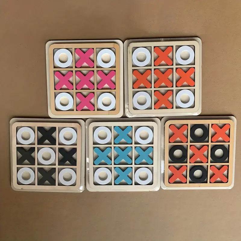 Wooden Tic Tac Toe