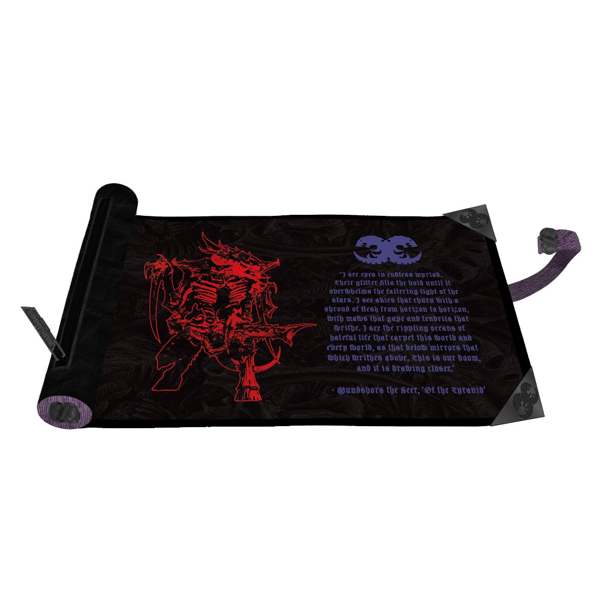 Ultra Pro:  Tyranid Dice Scroll Premium Foil for Warhammer 40k