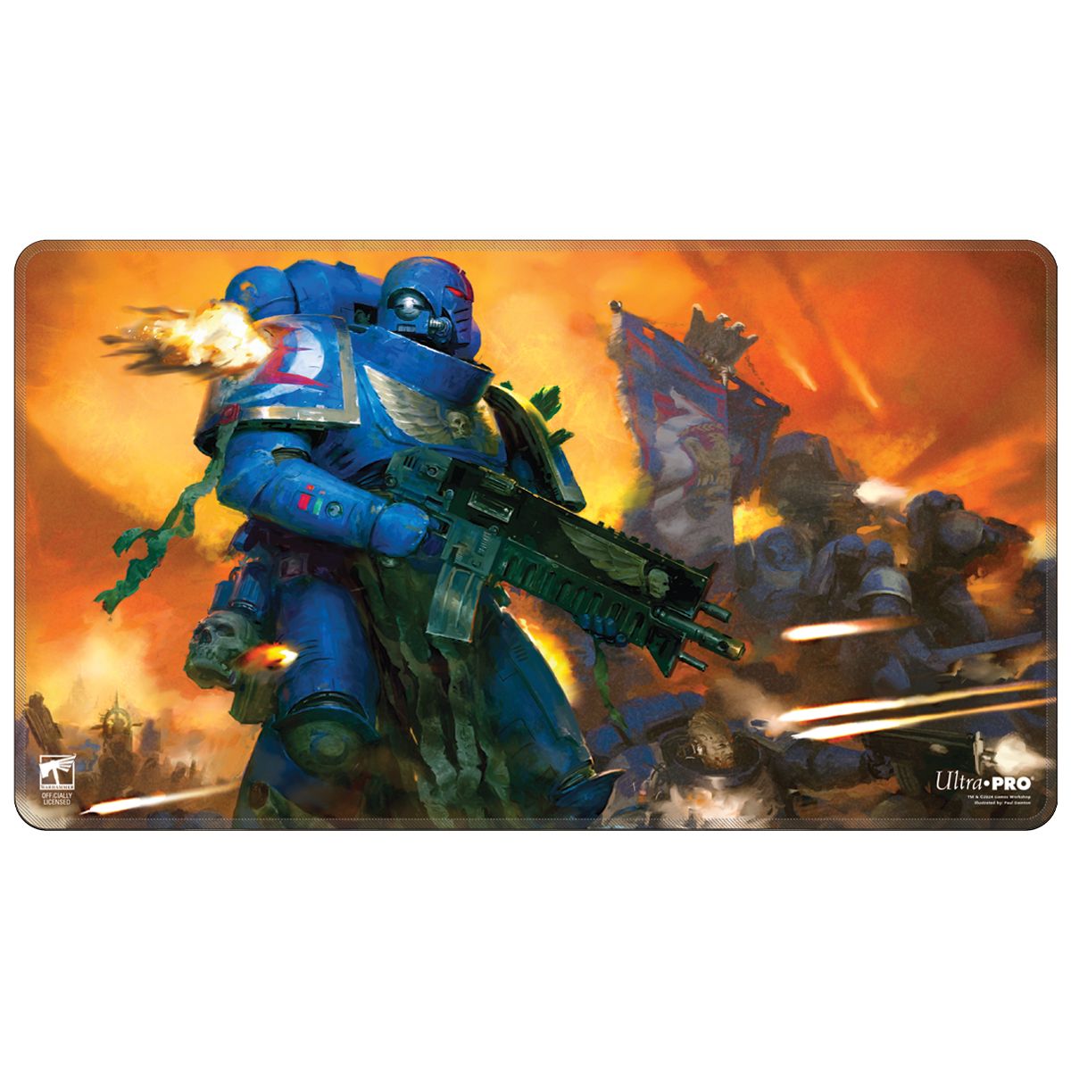 Ultra Pro:  Space Marines - Adeptus Astartes Playmat - Stitched for Warhammer 40k