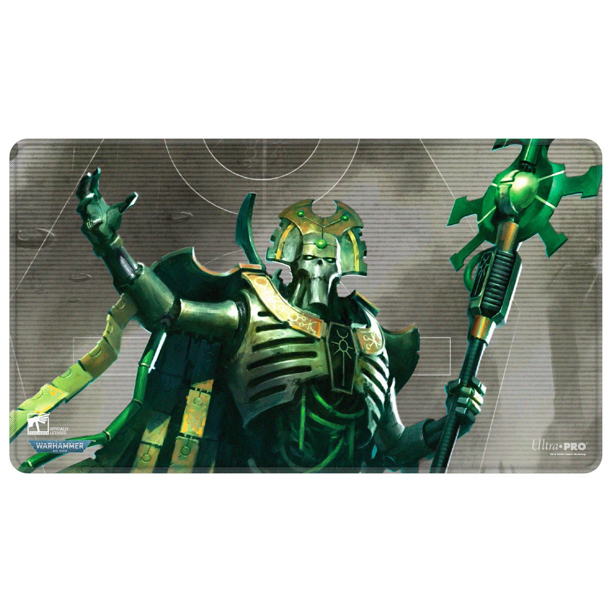 Ultra Pro:  Necron Codex Aligned Playmat - Stitched for Warhammer 40k
