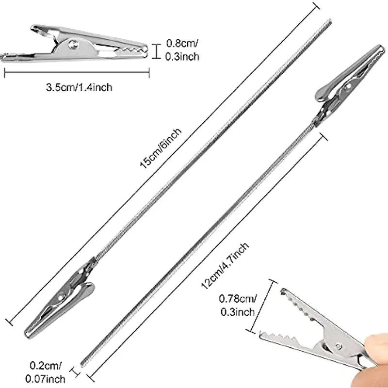 10pcs Model Holding/Alligator Clip Stick Set