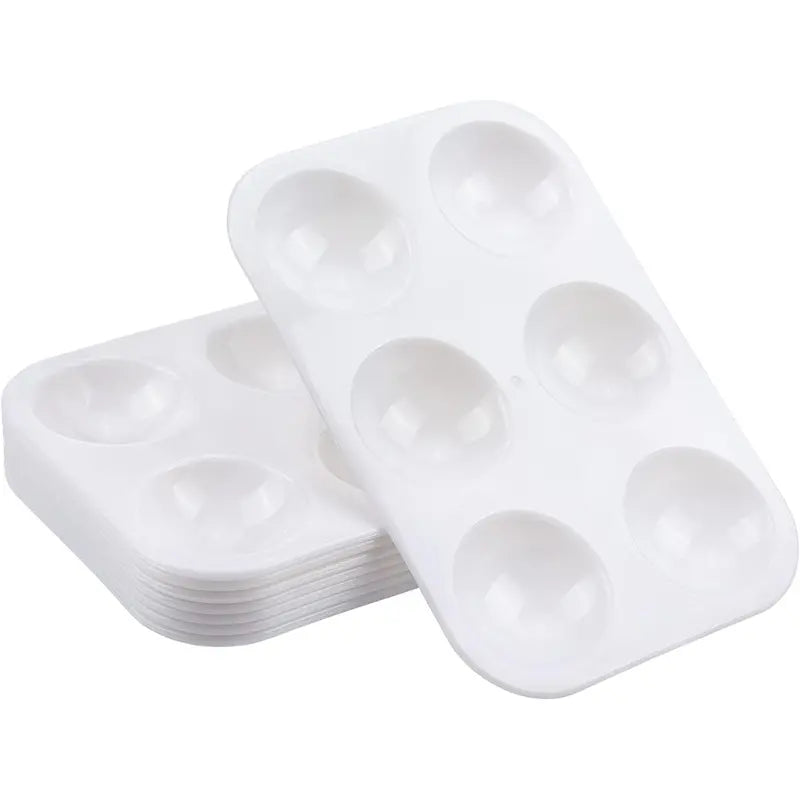 White Palette Artist Watercolor Painting Tray