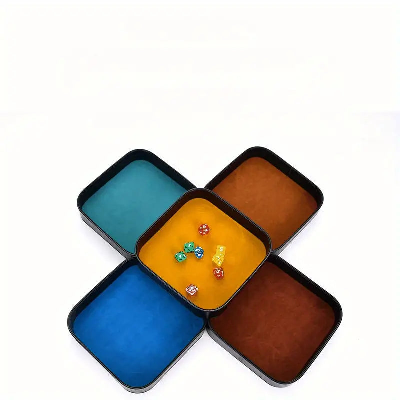 Square Tabletop Game Dice Tray