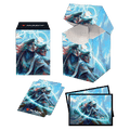 Ultra Pro 100+ Deck Box and 100ct Sleeves for MTG featuring Quadrix