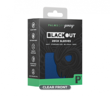 Blackout Deck Sleeves - Standard - 100pc