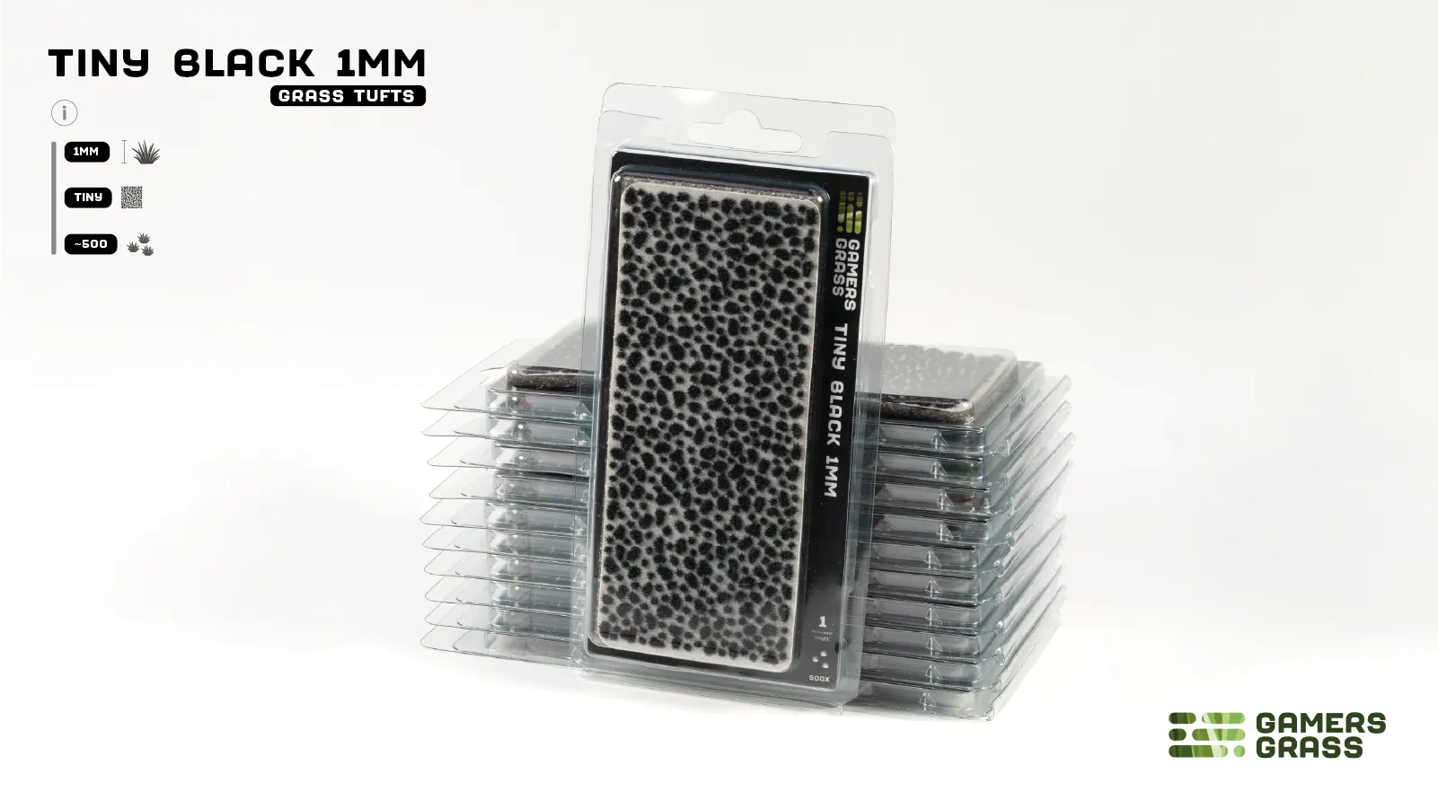 Tiny Black Grass (1mm)