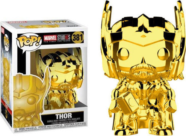 Thor [Gold Chrome] #381 Funko POP! Marvel