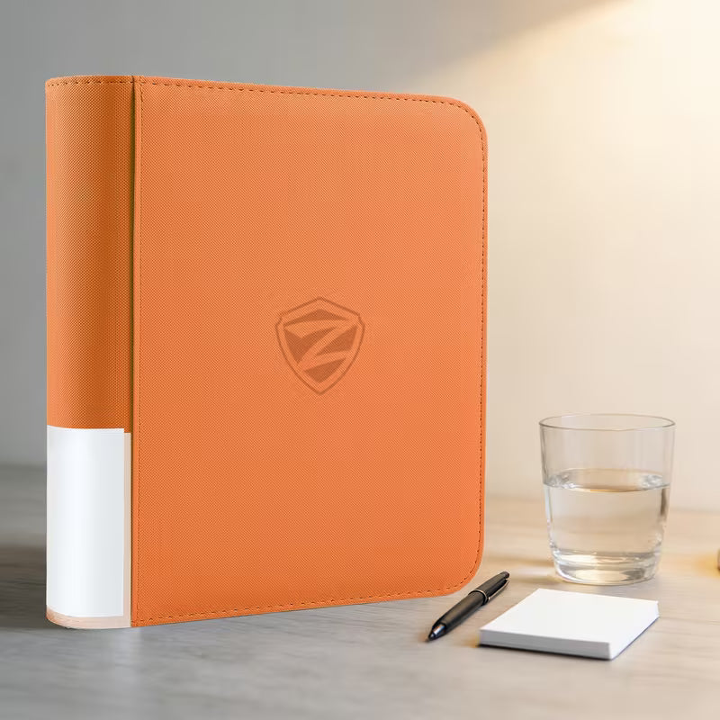 Premium Z 360 Side Loading Pocket Zip Binder – 9 Pocket Trading Card Album Folder