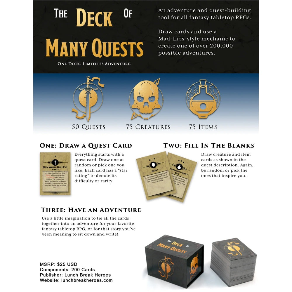 The Deck of Many Quests