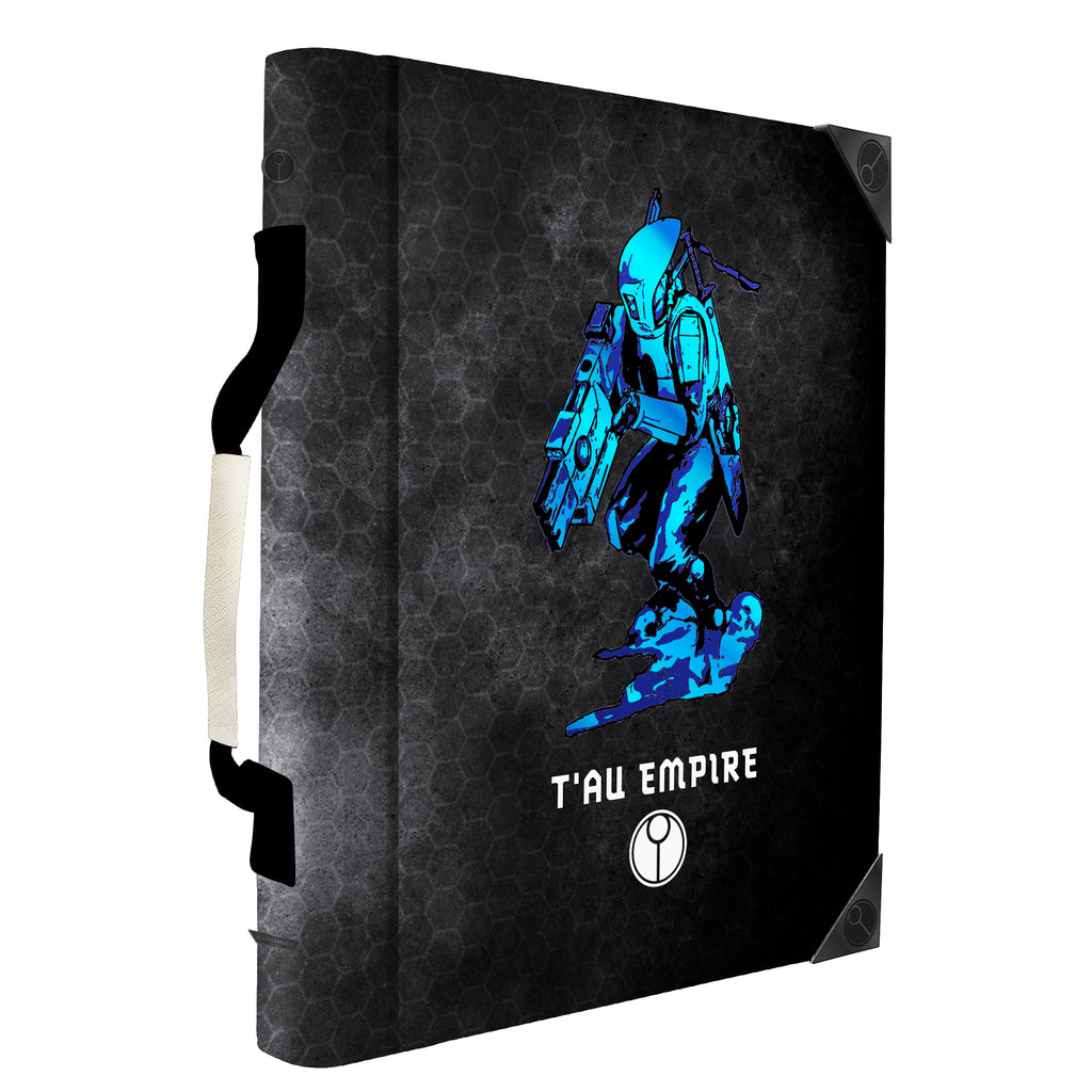Ultra Pro: T'au Empire Codex Aligned Codex Book Folio - Debossed & Printed for Warhammer 40k